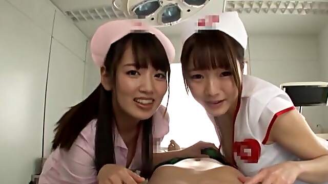 Amateur Asian Nurse - Dashing Asian nurses fall under the spell in remarkable amateur foursome -  XBabe video